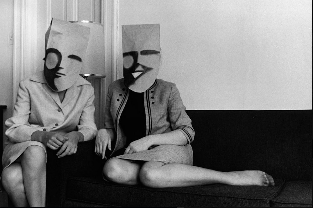 Inge Morath, 'Masquerade' (The Saul Steinberg Mask Series), 1960 - 1962