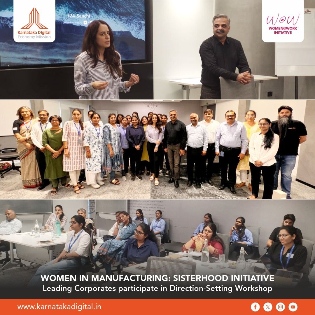 Empowering women in manufacturing! KDEM's Women@Work initiative joins forces with industry leaders to tackle challenges and seize opportunities. Together, we shape a future where women thrive. 

#WomenInManufacturing #WomenAtWork #OpportunitiesForWomen