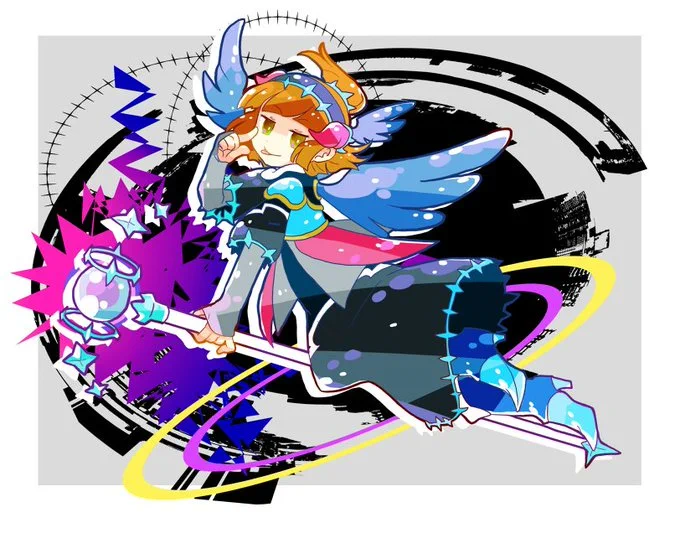 #対になってる絵をあげる戦乙女ダークアルルVS戦乙女アルル 