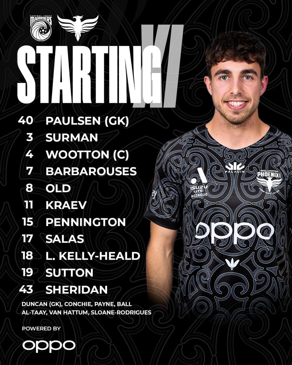 Huge faith in Matt Sheridan to hand him a start for such a big game.