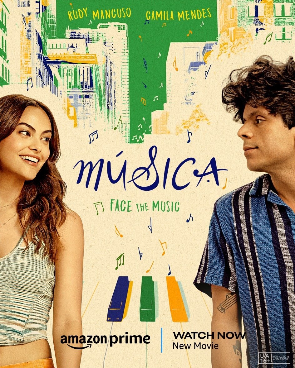 New Movie #Música Streaming Now On #PrimeVideo.
Starring: #RudyMancuso, #CamilaMendes, #FrancescaReale, #JBSmoove, #BiancaComparato, #ReginaSchneider, #GabrielaAmerth, #DavidNegri, #BiaBorin, #GregoryJones & More.
Directed By #RudyMancuso.

#MúsicaOnPrime #OTTUpdates #MovieSpy