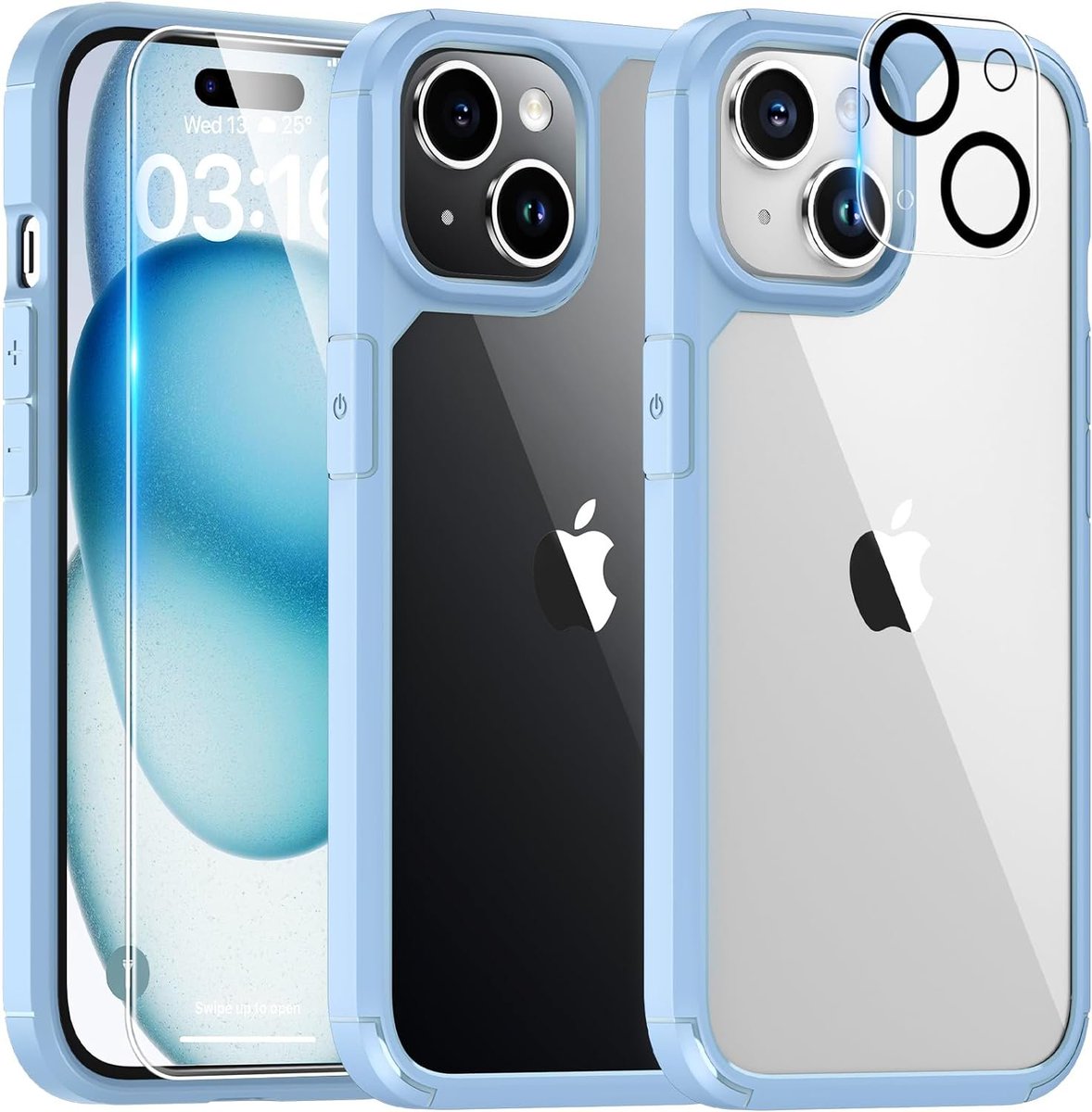pocketsavior's tweet photo. AURI 5 in 1 Designed for iPhone 15 Case, [Not-Yellowing] with 2X Screen Protector + 2X Camera Lens Protector,

😯 Discount (10%)  Limited Time Deals

🔥  Price :   $  18.89

➡️ https://t.co/NN2H7TZVVM

#ad #Amazon #Deals #Cameralensprotector https://t.co/DMxFg2mUj7