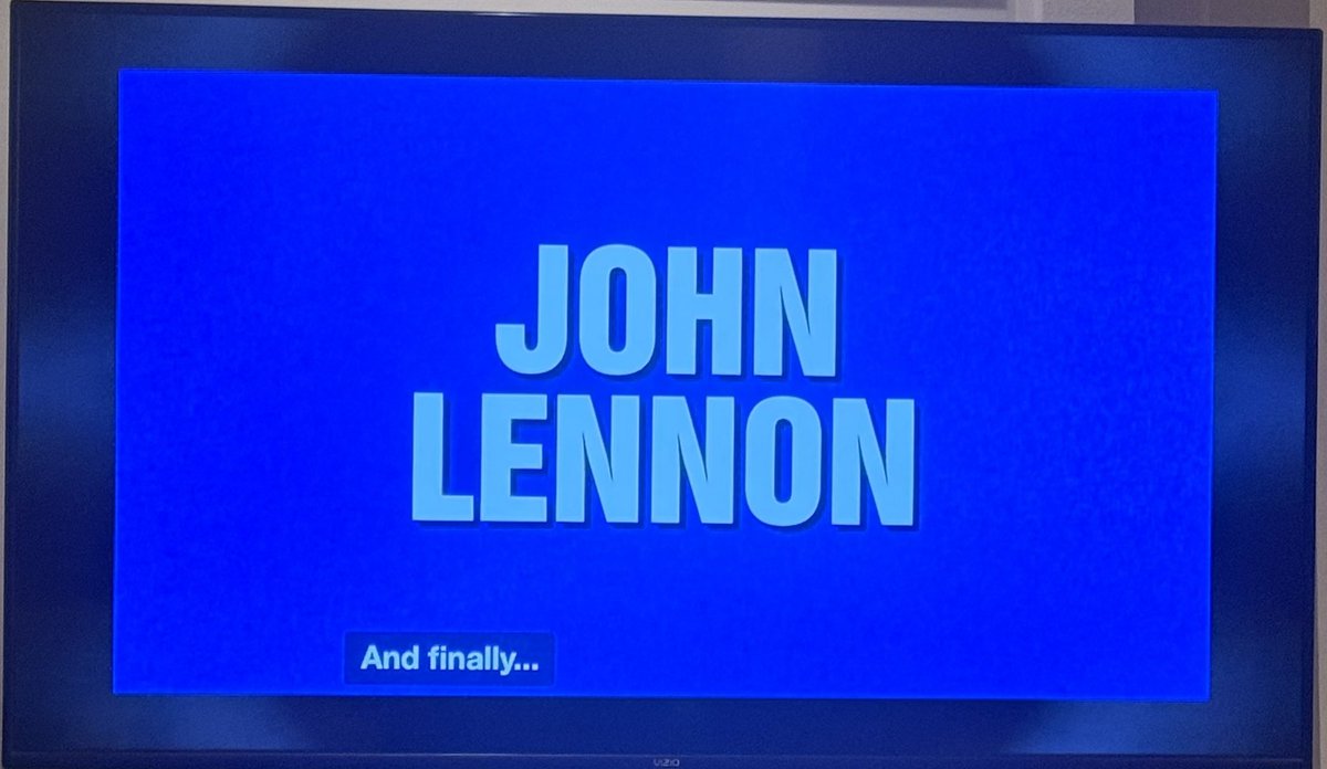 Just ran this category and have never been prouder. @Jeopardy