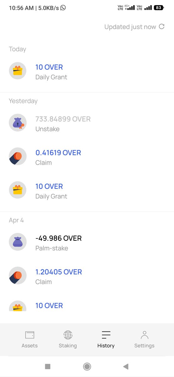 ajaz_186's tweet photo. @overprotocol I have lost my tokens while un-staking  don't know where they gone https://t.co/QmeHXpZiqA