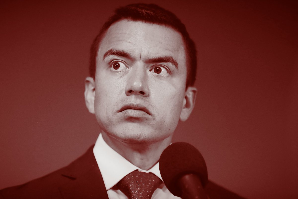 - Daniel Noboa violó el DERECHO internacional.
- Daniel Noboa INVADIÓ una embajada (territorio de otro país) de forma violenta. 
- Daniel Noboa mandó a REPRIMIR diplomáticos mexicanos.
- Daniel Noboa ordenó golpear al embajador de México en Quito.
- Daniel Noboa SECUESTRÓ a un