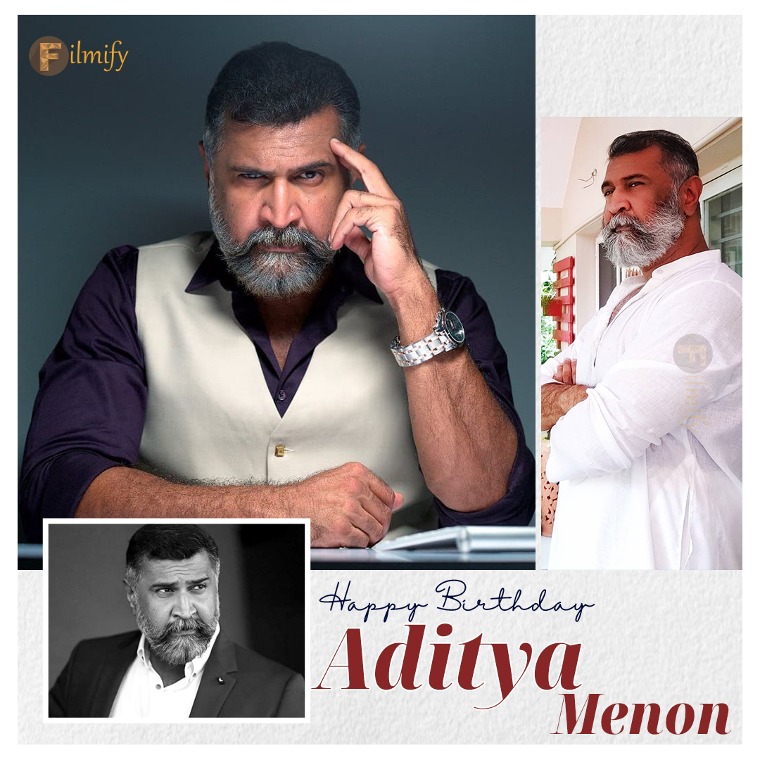 Happy Birthday Aditya Menon 💐.

#Adityamenon #HBDAdithyamenon #HariHaraVeeraMallu #acter #villain #Kalki2898AD 
#familystar