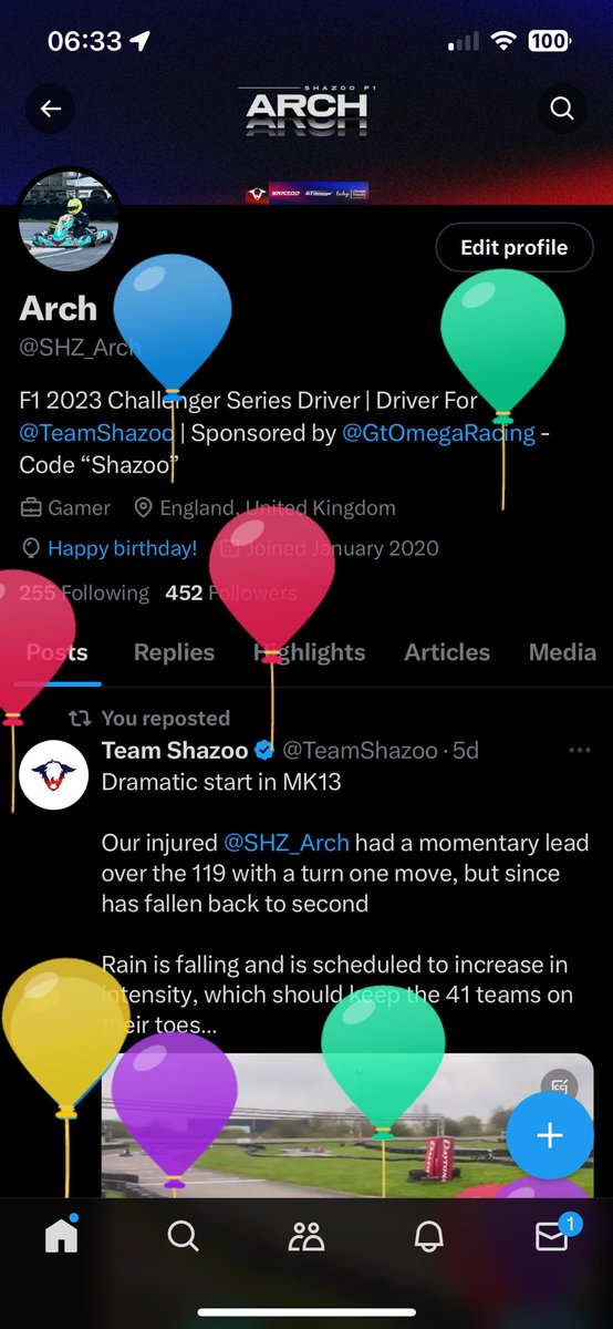 Arch (@shz_arch) on Twitter photo No longer a teenager… No longer a teenager…
