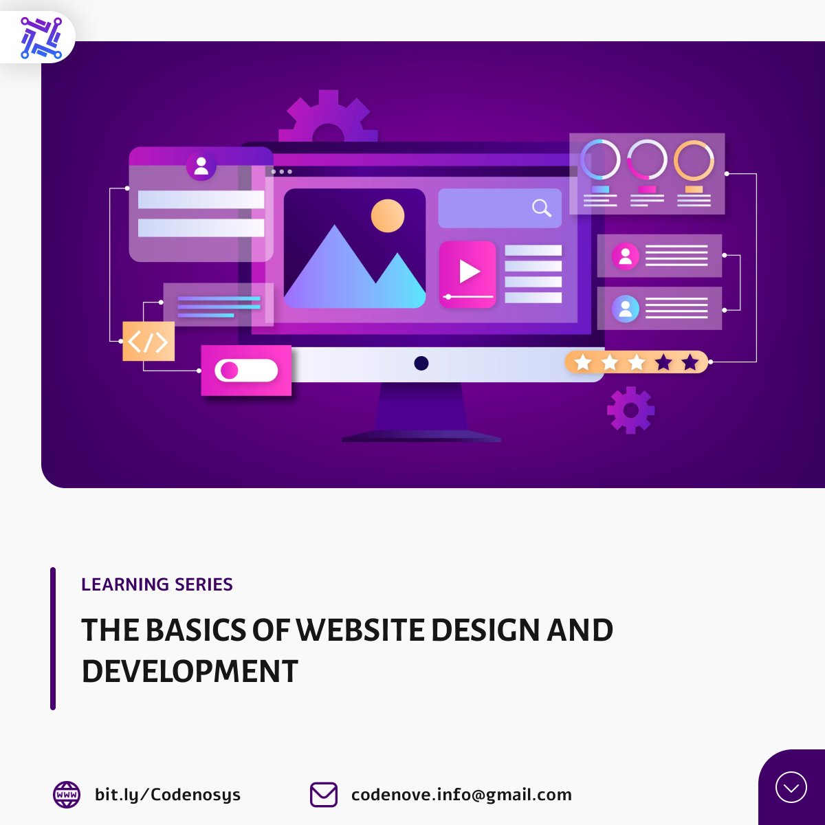 CodeNove's tweet image. 💻🌐 The Basics of Website Design and Development 🚀✨
#WebsiteDesign #WebDevelopment #WebDesignBasics #FrontEndDevelopment #BackEndDevelopment #ResponsiveDesign #UXDesign #UIUX #HTML #CSS #JavaScript #PHP #Python #Nodejs #WebHosting #DigitalPresence #OnlineVisibility