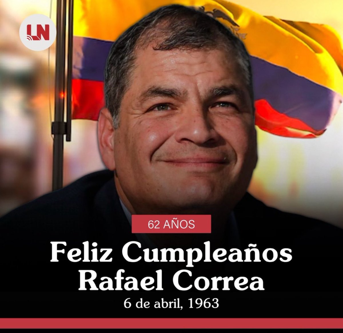 Politica_Inco's tweet photo. #FelizCumpleañosProfugo 

El presidente @DanielNoboaOk que manera de darte el mejor regalo apresando al delincuente @JorgeGlas jajajajaj 🤣🤣😢😢

Feliz cumpleaños prófugo @MashiRafael 
Jajaja

#FernandoVillavicencioVive https://t.co/obuf4BsxIk