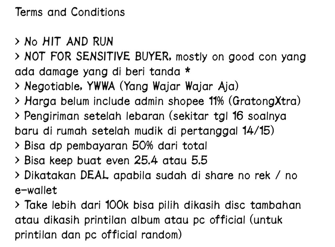 aphcodite's tweet image. [HELP RT] Clearance sell edisi lebaran

WTS LFB INA
Dom Bandung
(Mostly) Karina Giselle Aespa
Other : Itzy Seventeen Twice