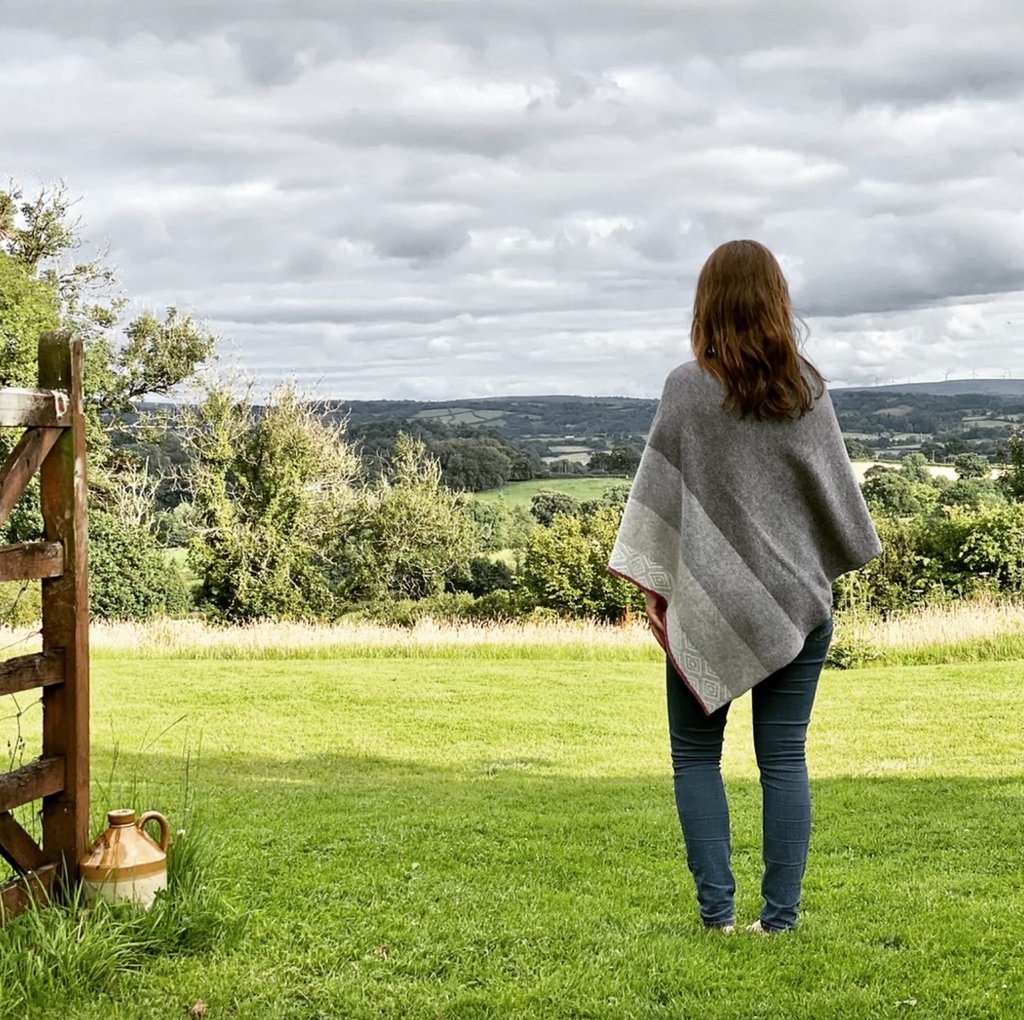 An ideal spring staple - these soft knitted ponchos and wraps - lots of styles and colours now in. I continue to wear mine all through the summer on cooler evenings for a colourful coverup (pictured - the Llechen poncho).