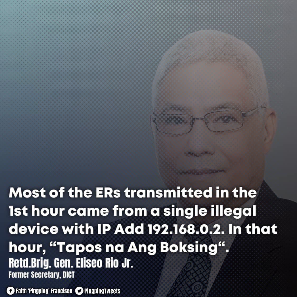 Mismong mga IT experts na ang nagsabi na illegal yung nangyaring canvassing nung May 2022 elections. Bakit patuloy pa rin na hinahayaan natin ang lokohan nagaganap sa @COMELEC #NeverAgainToElectionFraud #BuwaginAngSindikatoSaComelec