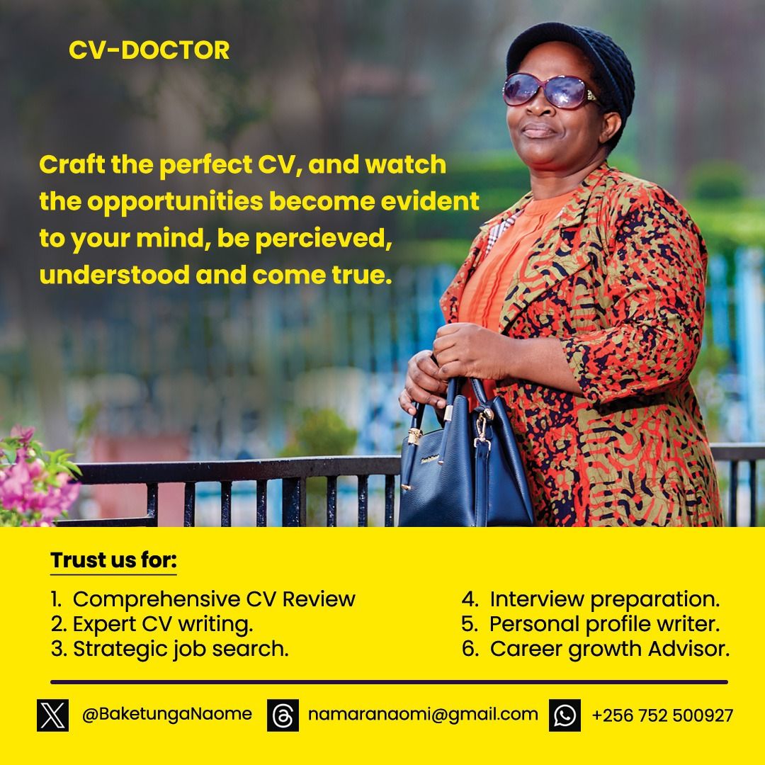A CV will help you anticipate what is coming next, may be your boss is getting a promotion soon and you want to take up that vacancy. May be the MD ate debts and the company is struggling and you just had a baby as much as you love to stay you have to look else where for stable…