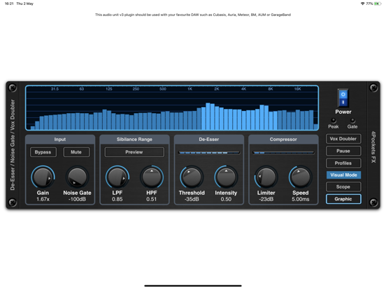 synthyfrog's tweet photo. De-Esser AUv3 Audio Plugin (iPad, iPhone) price drop: $9.99 -> $6.99 ($3.00 discount) https://t.co/MgpWOEt4Ir https://t.co/B25pHFO3EC More musician apps, updates, price drops at https://t.co/gI4n0NRLXs #VoiceFX #AudioCompressor #iOSMusic #MusicProduction https://t.co/z3QOEBWZWq