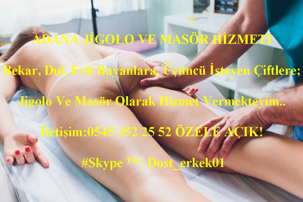 #adanamasor Güzel bir beraberlik için görüşmek isteyen Evli çiftler ve kadınlar ulaşabilirler.
  
İletişim:0545 352 25 52 ÖZELE AÇIK ! #Skype™: Dost_erkek01

#adanamasaj #masajadana