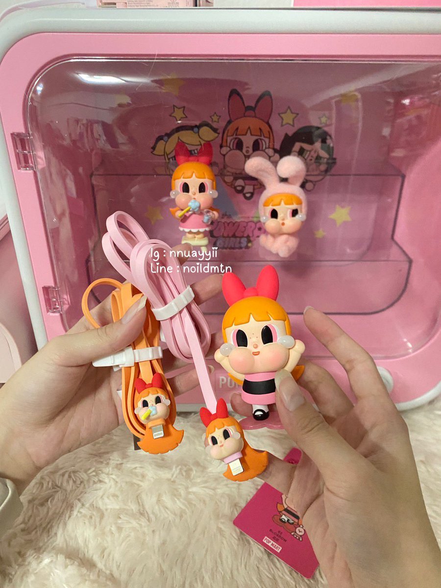 #Crybaby X Powerpuff Girls IPhone Cable Blindbox ลิขสิทธิ์แท้จาก POP MART (iPhone)
📍มีน้อง Blossom 2 แบบ
ราคา 450฿ Free Shipping 

#crybaby #crybabyxpowerpuffgirls #powerpuffgirls #ตลาดนัดcrybaby #ตลาดนัดpopmart #arttoy #สายชาตcrybaby #กล่องสุ่มpopmart #กล่องสุ่มcrybaby