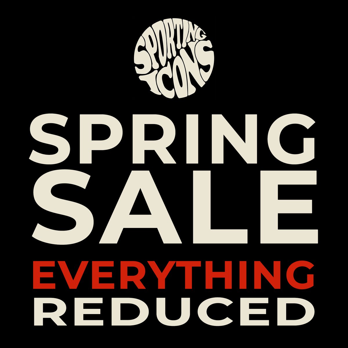 Our Spring Sale is now live... 🔥Everything Reduced 🔥Up To 80% Off sportingicons.co.uk/collections/all #NUFC #SAFC #MUFC #MCFC #AFC #AVFC #MFC #LFC #EFC #AVFC #LUFC #CFC #WHUFC