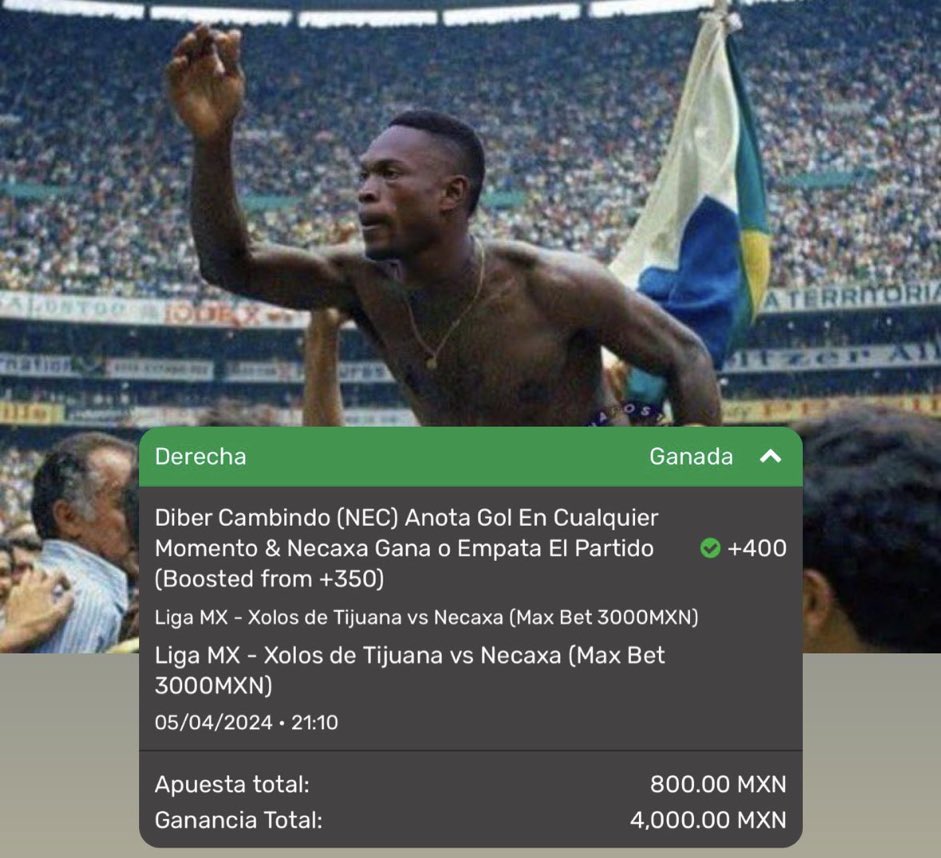 Ando bien feliz por la victoria del <a href="/ClubNecaxa/">Club Necaxa</a> y es por eso que 
🎟 Se van 5️⃣ bonos de $1,000 al azar. 

Para ser elegible, solo tienen que:

1) Dar 🔁 RT y ❤️ a este Tuit.

2) Comentar con el HT #PlaydoitMéxico las veces que quieran. 

3) Seguirme 🫶🏻