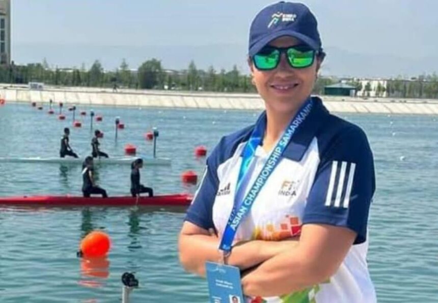 Scripting history Kayaking & Canoeing queen #BilquisMir, a water #sports promoter from #Jammu and #Kashmir, has been appointed as the first #woman from #India to serve as a jury member for the forthcoming Summer #Olympics in #Paris.