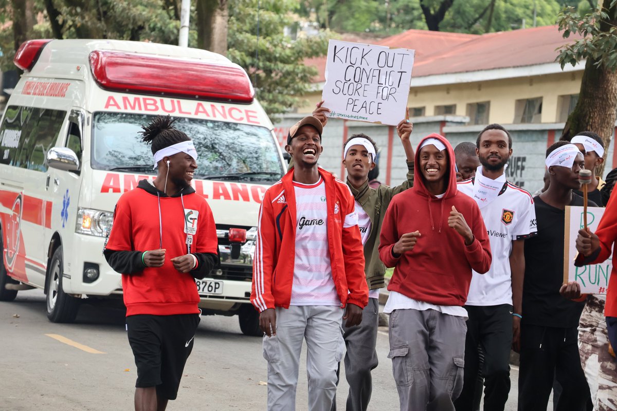 @game_intl @denmarkinkenya @tendasasa @giz_gmbh @USAIDKenya @UNHCR_Kenya @UN @iocmedia Youth from all over Nakuru county have joined in the procession to create awareness on the importance sports as a tool for conflict resolution, community development & gender equality #sportsday #IDSDP #IDSDP2024