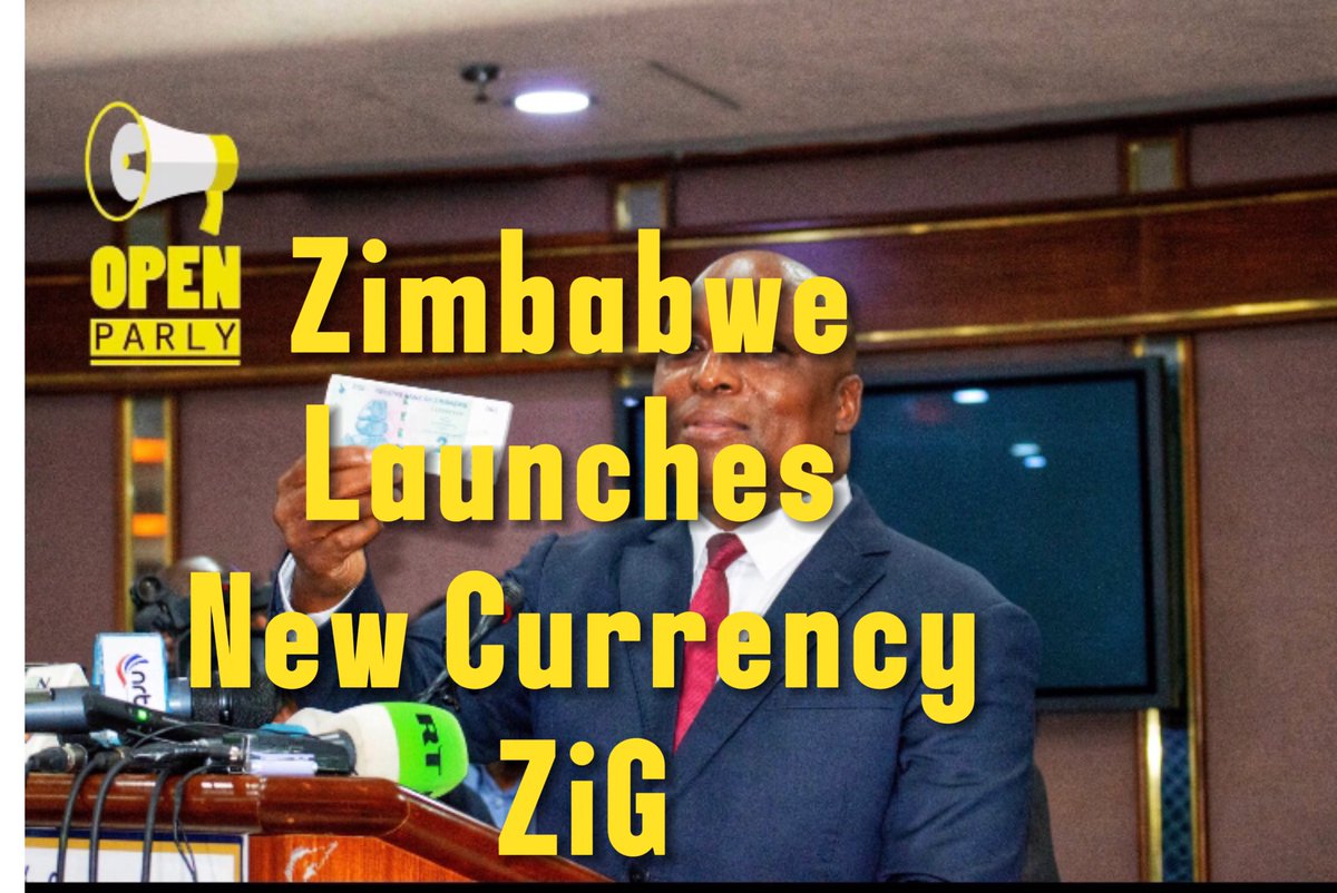 Watch the Watch RBZ governor issuing monetary policy and launching new currency. #ZiG @ReserveBankZIM @edmnangagwa @nickmangwana 🔗youtu.be/MZb4jT47Qws?si…
