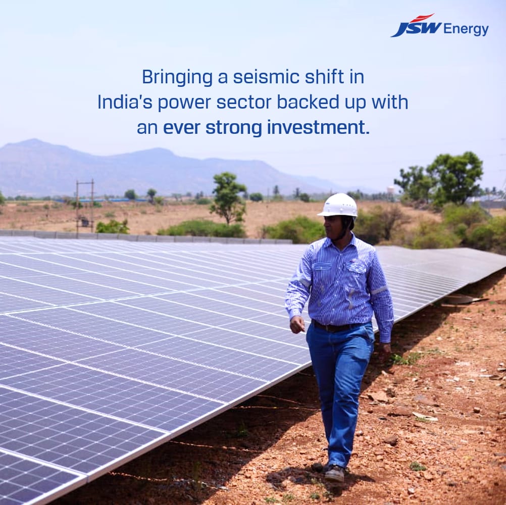 ⚡Setting the pace for India's energy future with a groundbreaking ₹5,000 crore equity raise via QIP. Global investors rally behind the company's vision for a greener, more resilient power sector. #RenewableEnergy #Investment #GreenFuture #JSWEnergy