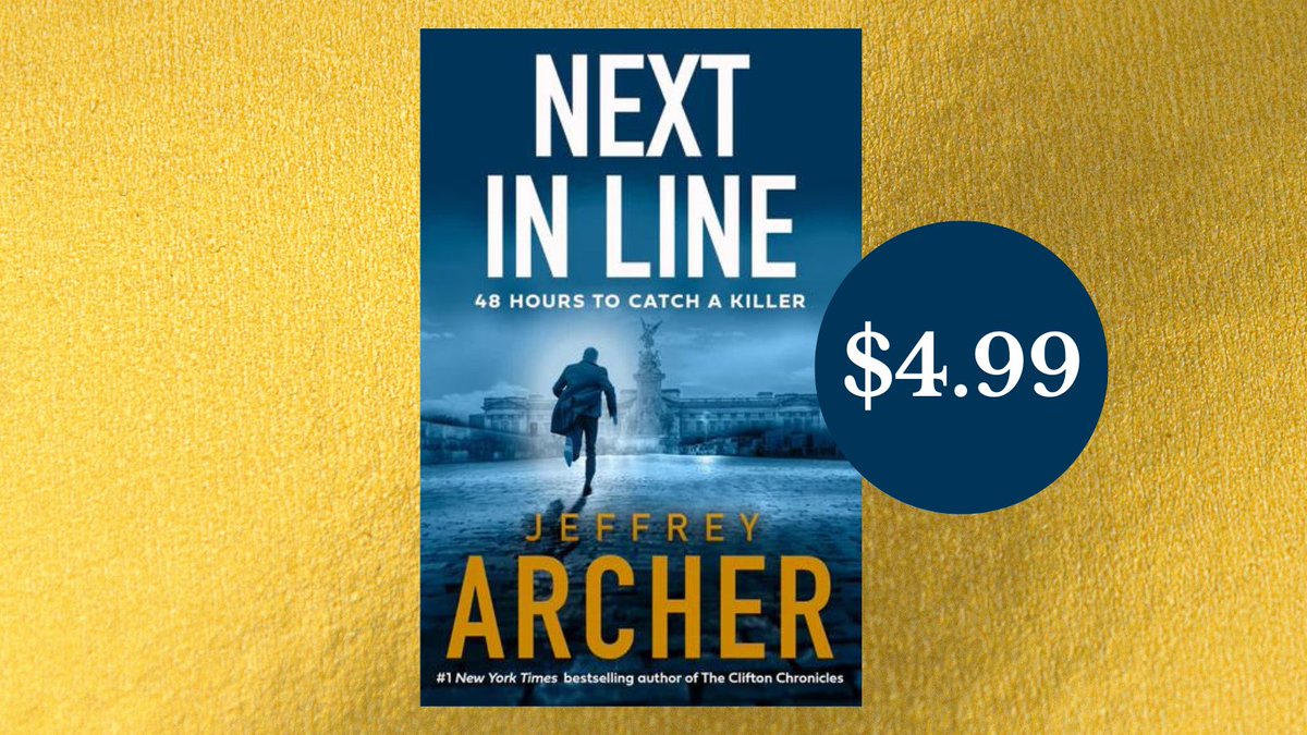 Attention US readers! 📣 Next in Line is available to order for $4.99 on your @AmazonKindle until April 7th. Buy here: bit.ly/3TWbbvJ