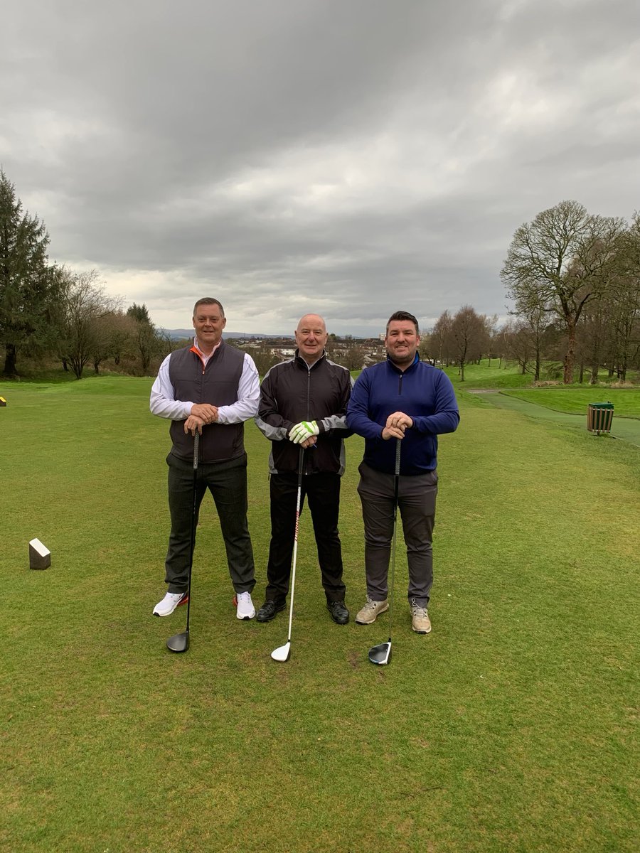 Opening drive of the 2024 season @Clydebankdgc⁩ was taken today by incoming Captain Gerry Durning, accompanied by past Captain Mark McGachy and vice captain Tony Gallacher. good Luck for the 2024 season from all at the club.