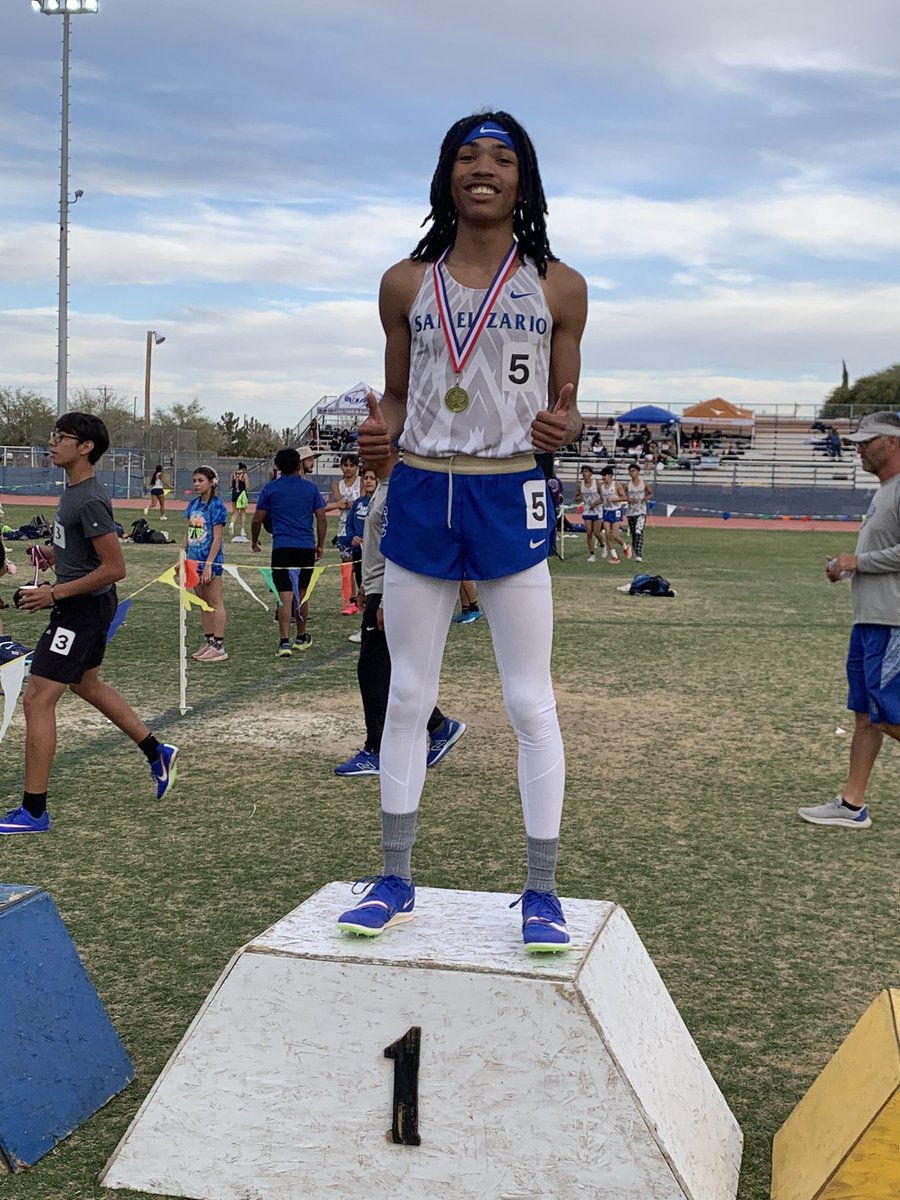 🚨  🚨  🚨  🚨 
New School Record 
@SanEliAthletics Track&Field 110 Hurdle record done by Jaylen Walker - 15.99 … congrats for getting 1st place 🥇..let’s go for more @SanElizarioISD #trackandfield24 #seniors2024 #workharderdreambigger #playhardworkharder #prday #recordbreakers