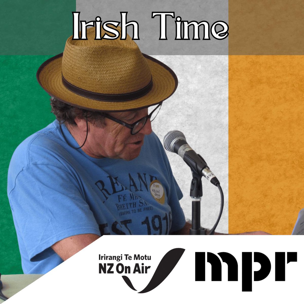 Irish Time is a half hour of news from Ireland, interspersed with Irish music, hosted by Kevin Reilly. It's on air Wednesdays at 6pm, and Saturdays at 7pm on 999AM in Manawatu, or you can get the podcast at mpr.nz/show/irishtime #accessmedianz #mediathatmatters