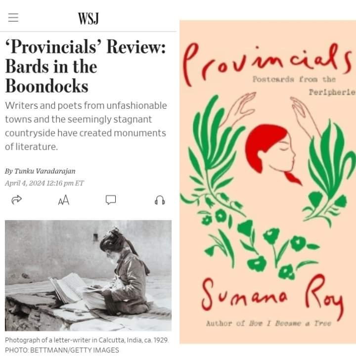 The first review of PROVINCIALS -- by @tunkuv -- is out in the Wall Street Journal @WSJ wsj.com/arts-culture/b… The review can be read here: facebook.com/share/p/8JWoLD… @yalepress