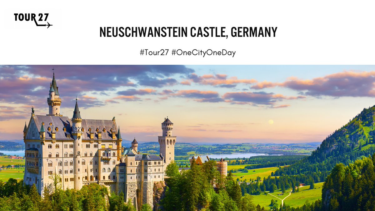 Tour27_'s tweet photo. 📍#NeuschwansteinCastle - #Schwangau #Germany 🇩🇪
🏰 Discover the fairytale charm of the 19th-century historicist palace, Neuschwanstein Castle🏞️Fun fact: Neuschwanstein Castle served as inspiration for the iconic Sleeping Beauty Castle at Disneyland #Tour27 #OneCityOneDay https://t.co/mM7zBMHiC2