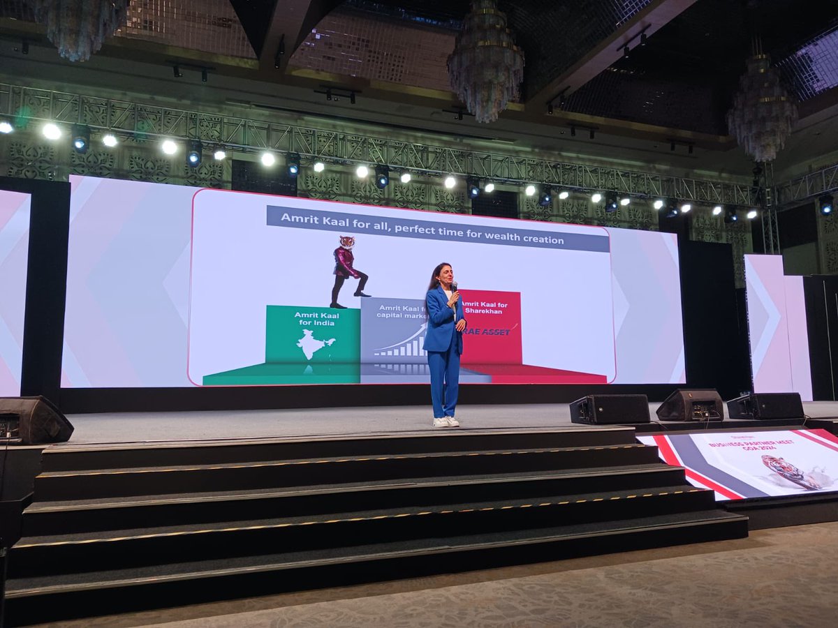 Super excited to meet the Tiger’s other paw, our Business Partners across India, all in one place at Goa… <a href="/Sharekhan/">Mirae Asset Sharekhan</a>’s Annual Business Partner Meet is a platform where we exchange ideas on making our customers feel our Designed for the serious promise 

#sharekhanunstoppable