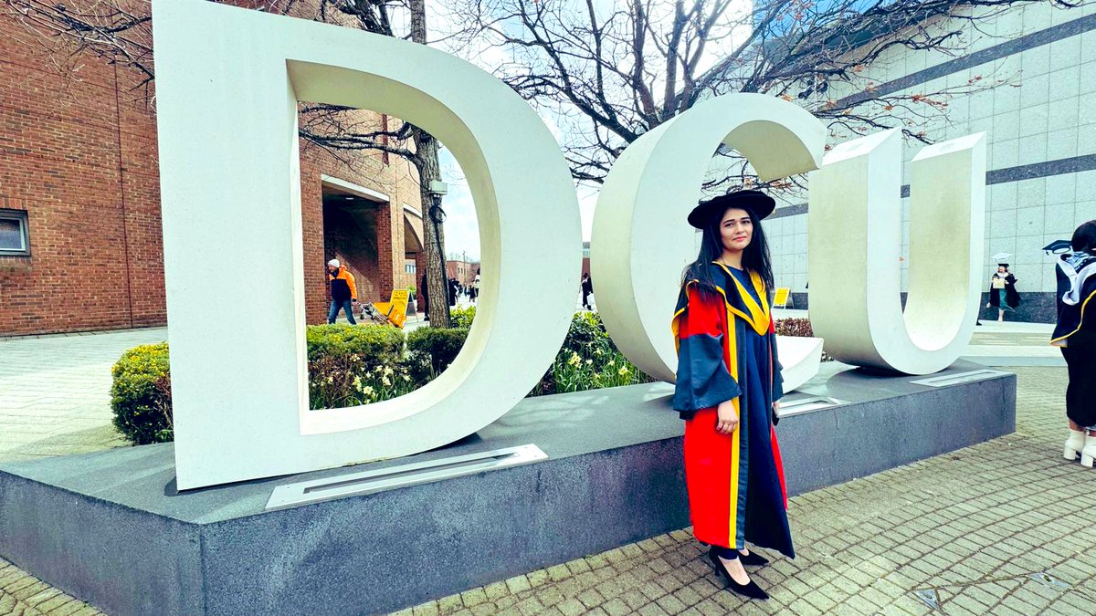 Rabia Qusien (@rqusien) on Twitter photo VERY happy to get on the stage yesterday, it was my PhD graduation day <a href="/DCU_SoC/">School of Comms DCU</a>. Thanks to my parents who joined me on this day and friends, my amazing supervisor <a href="/DPMRobbins/">David Robbins</a>. <a href="/DCU/">Dublin City University</a> thanks for all the support during my PhD. Itās the end of a really worthwhile chapter. VERY happy to get on the stage yesterday, it was my PhD graduation day <a href="/DCU_SoC/">School of Comms DCU</a>. Thanks to my parents who joined me on this day and friends, my amazing supervisor <a href="/DPMRobbins/">David Robbins</a>. <a href="/DCU/">Dublin City University</a> thanks for all the support during my PhD. Itās the end of a really worthwhile chapter.