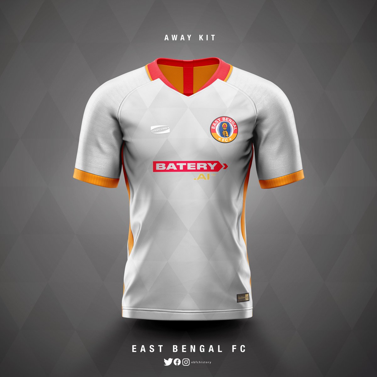 𝐄𝐚𝐬𝐭 𝐁𝐞𝐧𝐠𝐚𝐥 𝐅𝐂 | @eastbengal_fc 

🔴🟡𝑪𝒐𝒏𝒄𝒆𝒑𝒕 𝑲𝒊𝒕 𝟐𝟎𝟐𝟒/𝟐𝟓

👉𝑨𝒘𝒂𝒚

#EastBengalFC #JoyEastBengal #ConceptKit #ISL #IndianFootball #LetsFootball #EBFC