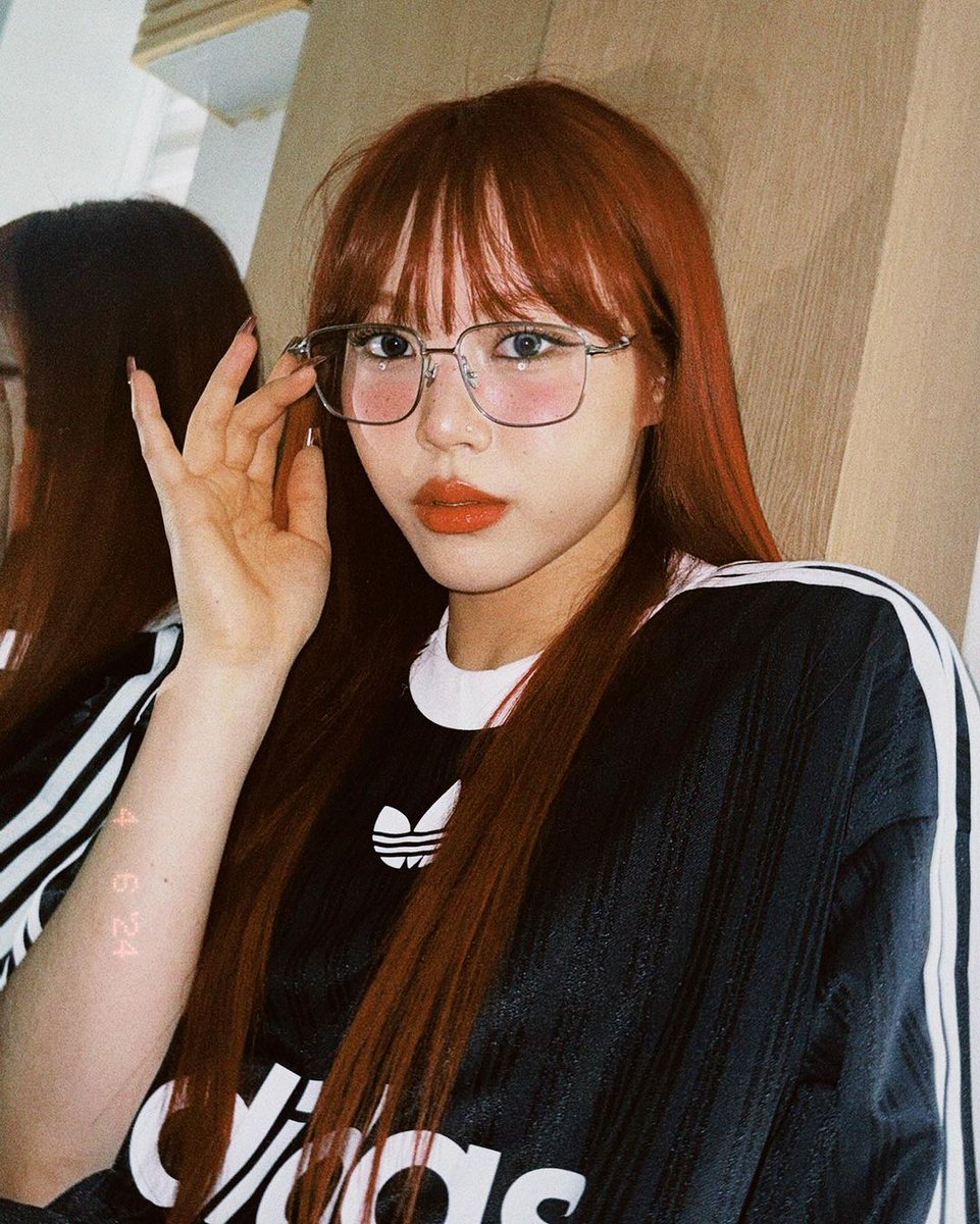 jungiee_09's tweet photo. Red hair Nain is something🫠❤️❤️ #nain #jonain #조나인 https://t.co/rq5czsqJ65