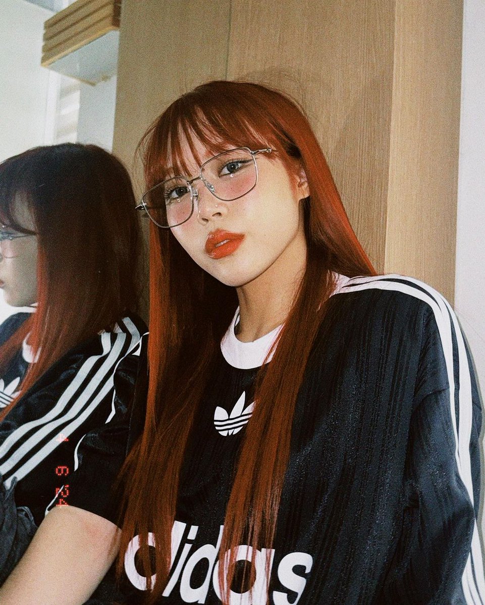 jungiee_09's tweet photo. Red hair Nain is something🫠❤️❤️ #nain #jonain #조나인 https://t.co/rq5czsqJ65