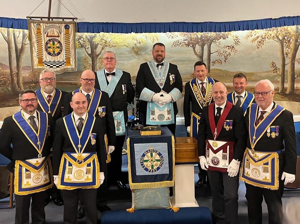 What a fantastic evening of freemasonry, the installing Master W.Bro Andrew Jackson gave a first class installation ceremony and W.Bro Rob Connor installed his team with style.
100+ brethren in attendance.