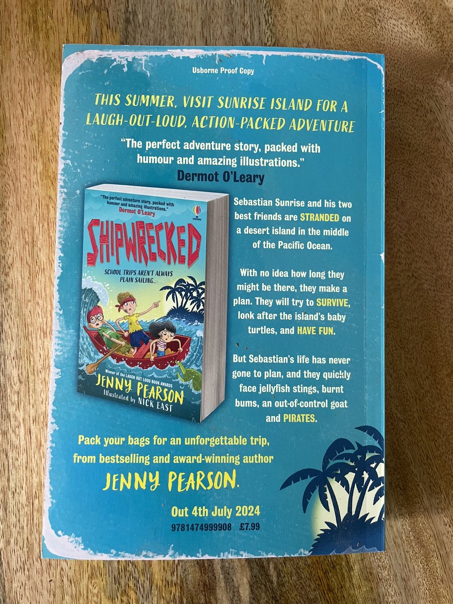 Holy Lord of Goats! I LOVED #Shipwrecked @J_C_Pearson @EastyNick A superbly written adventure with a clever twist on the classic castaway tale that completely captured my heart. With themes of friendship, conservation and triumph in the face of adversity this is a great read 🐐🐢
