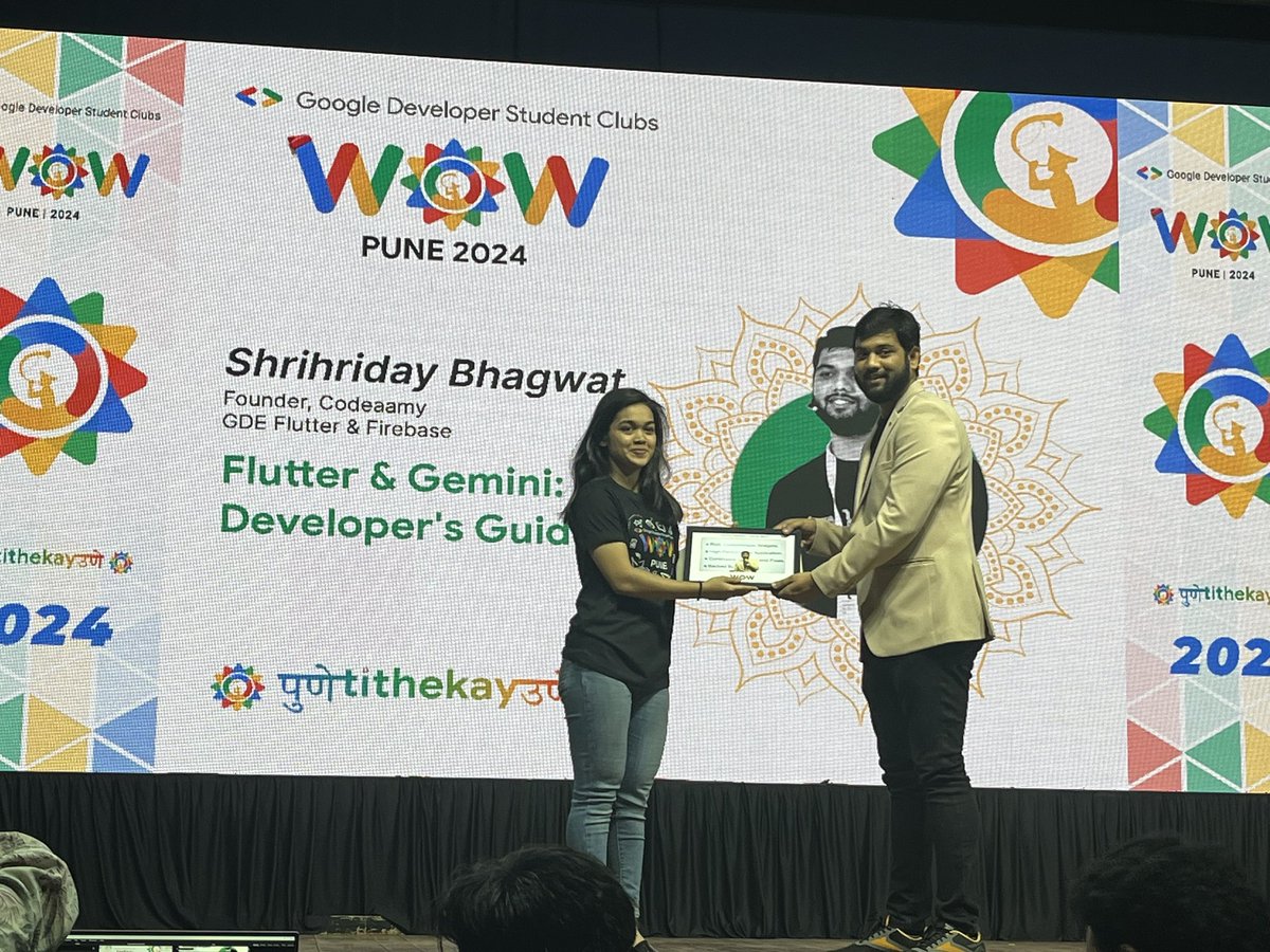 shreebhagwat94's tweet image. Integrating Flutter with Gemini @GDSCPune it was an amazing.
@FlutterDev #Flutter #dart #gemini #googleai