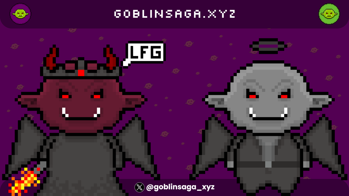 goblinsaga_xyz's tweet photo. #GoblinSagaNFTs is breaking the #web3🚀
🟢Mint: https://t.co/7MOJkps6S5
🎮Idle Game: https://t.co/hG9HfpqVVF

Achievement updates:
✅+40% of NFTs of first phase has been claimed.
✅+800 Matic traded on market
✅+80% of the NFTs are mining
✅+4M $xGSA mined

Our apps:
🟢https://t.co/hG9HfpqVVF
🟢https://t.co/jUuxlYrgWa
🟢https://t.co/aRd3JB7fTs

Let's do this more bigger #Web3Gaming with Idle Game Browser
#NFTCommunity #PolygonCommunity #CryptoCommunity #MiningApp #TokenFi #Crypto #NFTs #GameFi #GoblinSagaNFTs