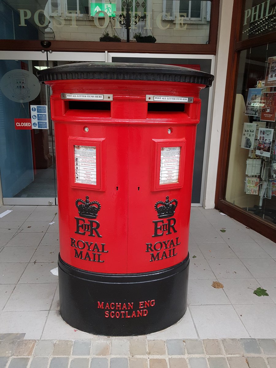 Postbox topper in Main Street Gibraltar this week - Easter @gibstamps #postboxsaturday #philately