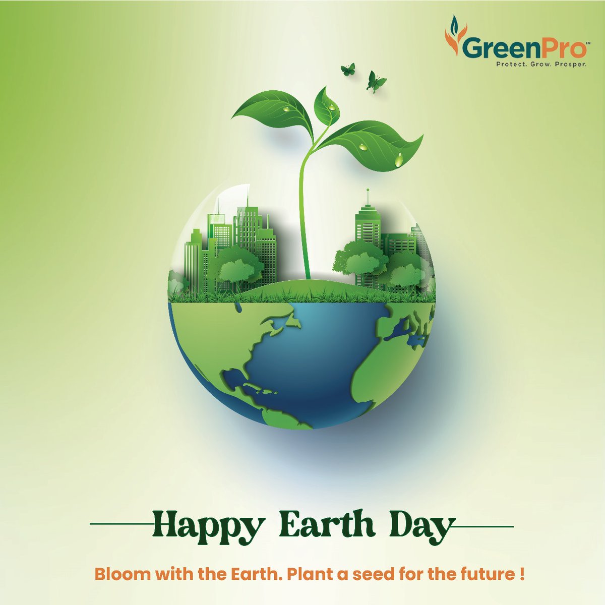 At GreenPro Ventures, we're committed to a greener tomorrow, every day. This Earth Day, let's pledge to make conscious choices for our planet.  Let's celebrate Earth Day by protecting our environment, together.

#worldearthday #earthfriendly #earthday #happyearthday #planet