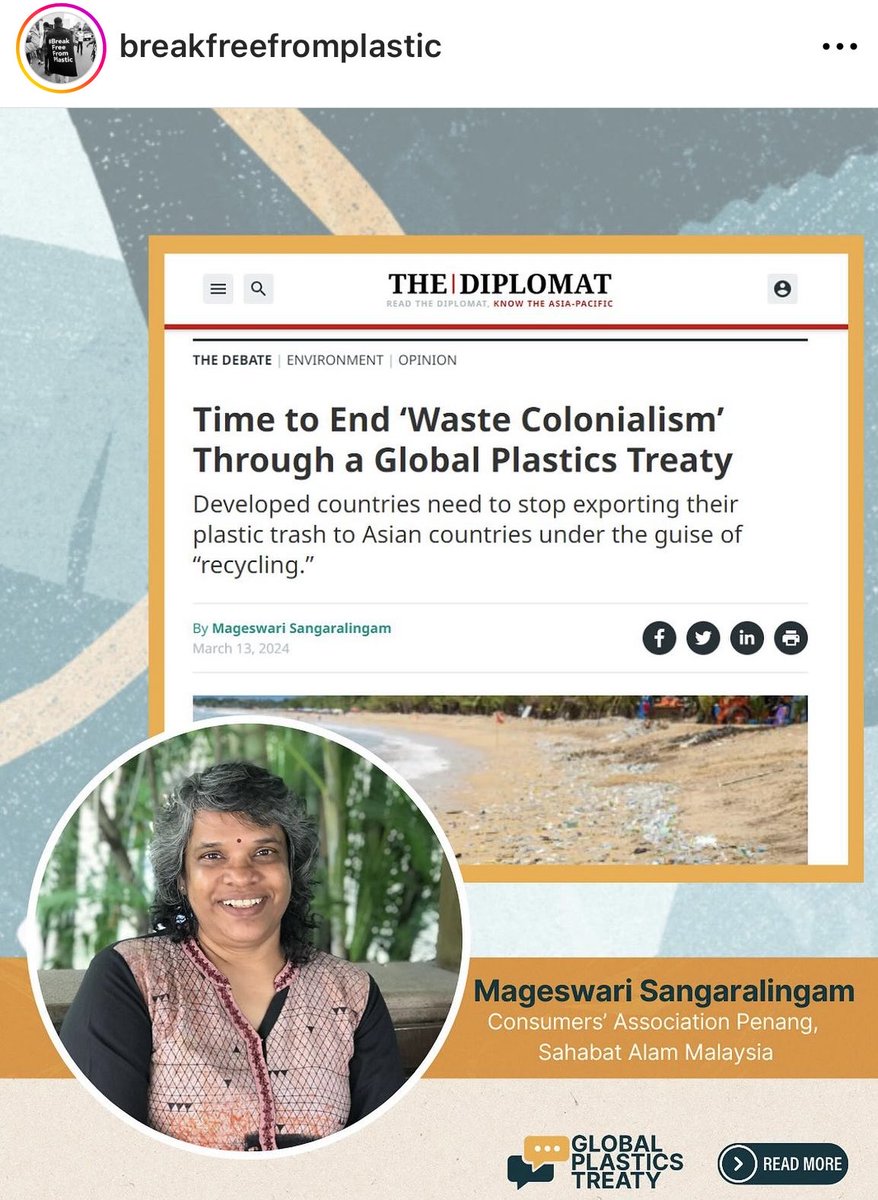 AdityaMukarji's tweet image. #WasteColonialism
Stop treating other nations as yr Dustbins
Manage Ur Own Waste
#Refuse #Reduce #Reuse #Repair 
@YASMinistry @NITIAayog @SanjoyRoyTWA
@AkshatRathi @BhavreenMK @Warriormomsin @lizwathuti @Y4Cofficial @iycn @Asifbhamlaa @MadhishParikh @SatijaSameera  @pallavipriya_