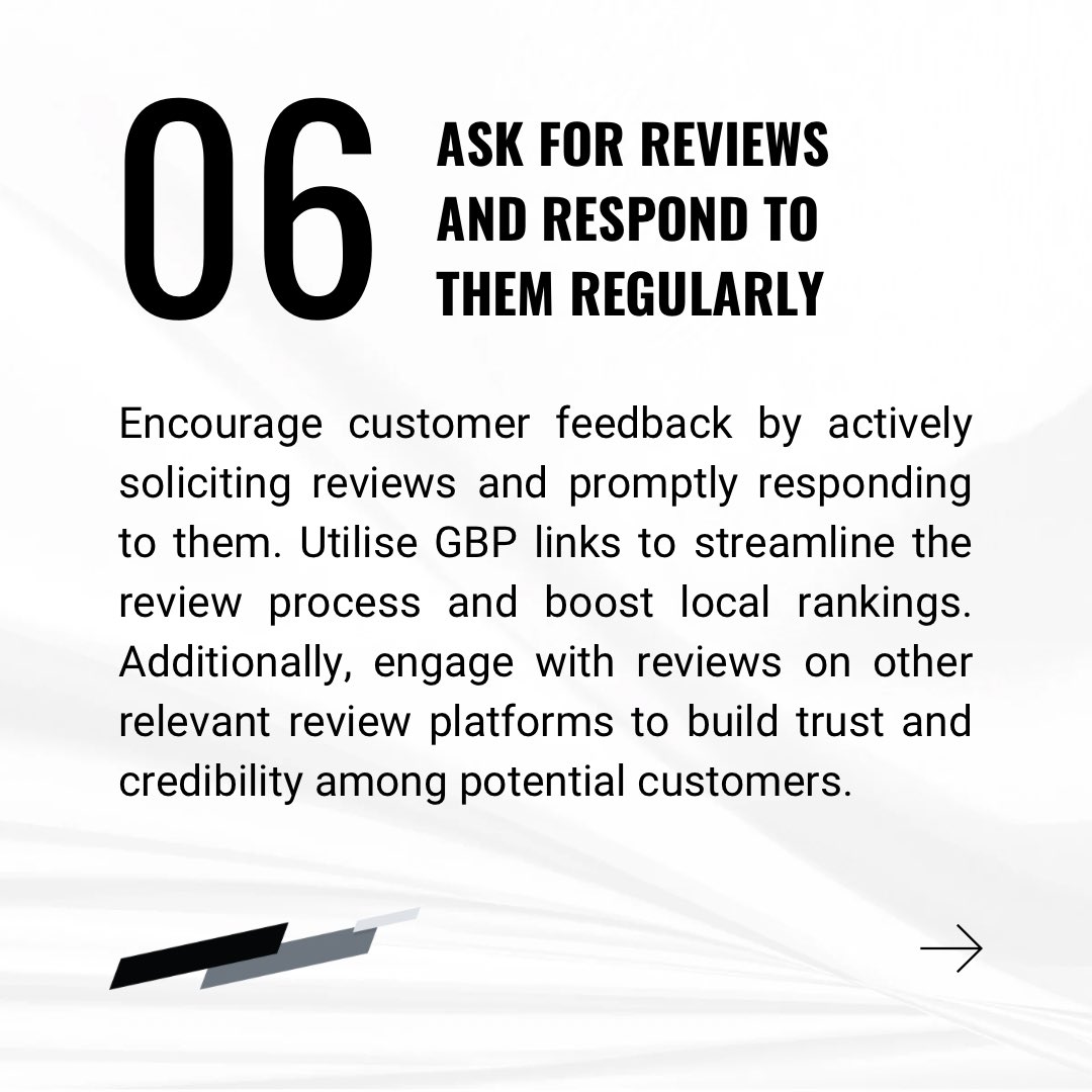 BondHighPlus's tweet photo. [2/2] From optimising your Google Business Profile to building backlinks and managing reviews, these strategies will help you climb the search engine rankings and attract more customers.

Let’s dominate the search results together! 🚀🔝

#SEO #SEOtips #SmallBusinessSEO https://t.co/LGx2GRWSag