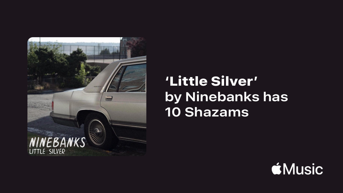 Just passed a new Milestone on @AppleMusic. Thanks for listening! music.lnk.to/VPGSh1 Our song about a car is getting Shazammed ✨
