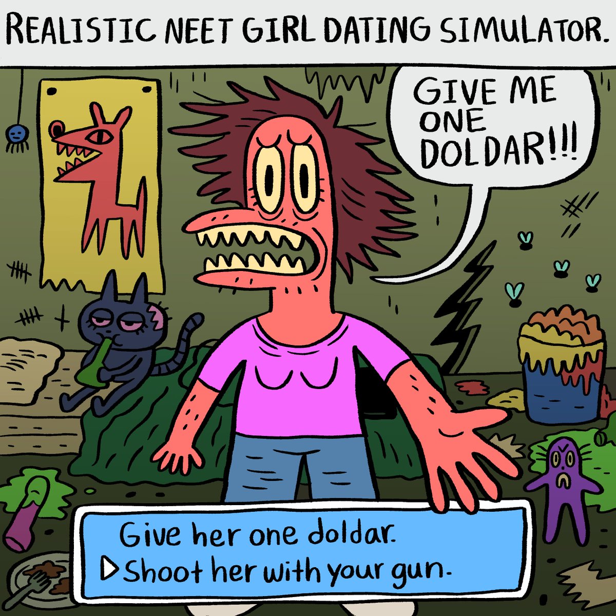 neet girl dating simulator