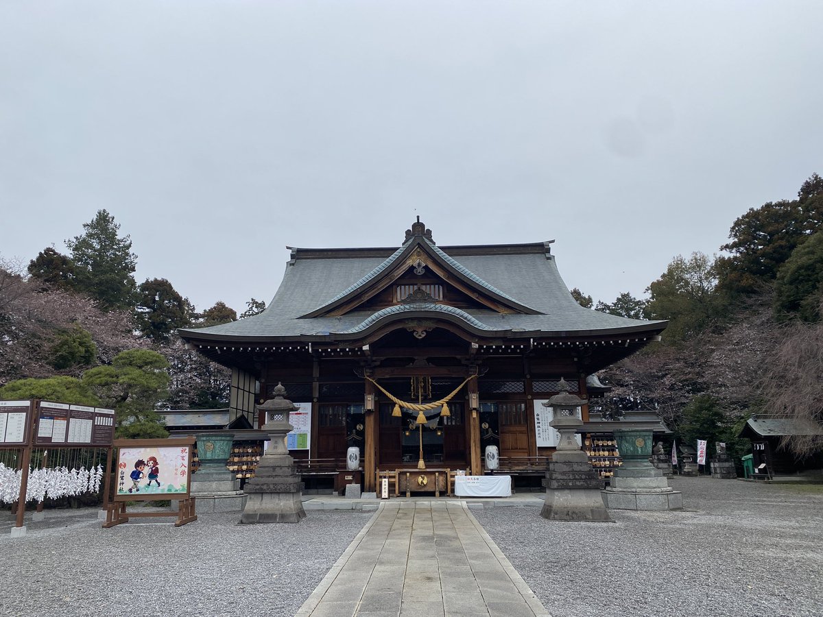 白鷺神社にも行ってました
桜はやっぱりちょろっとぼちぼち(白目)
御朱印も頂きました
たくさんいただいた(白目) 