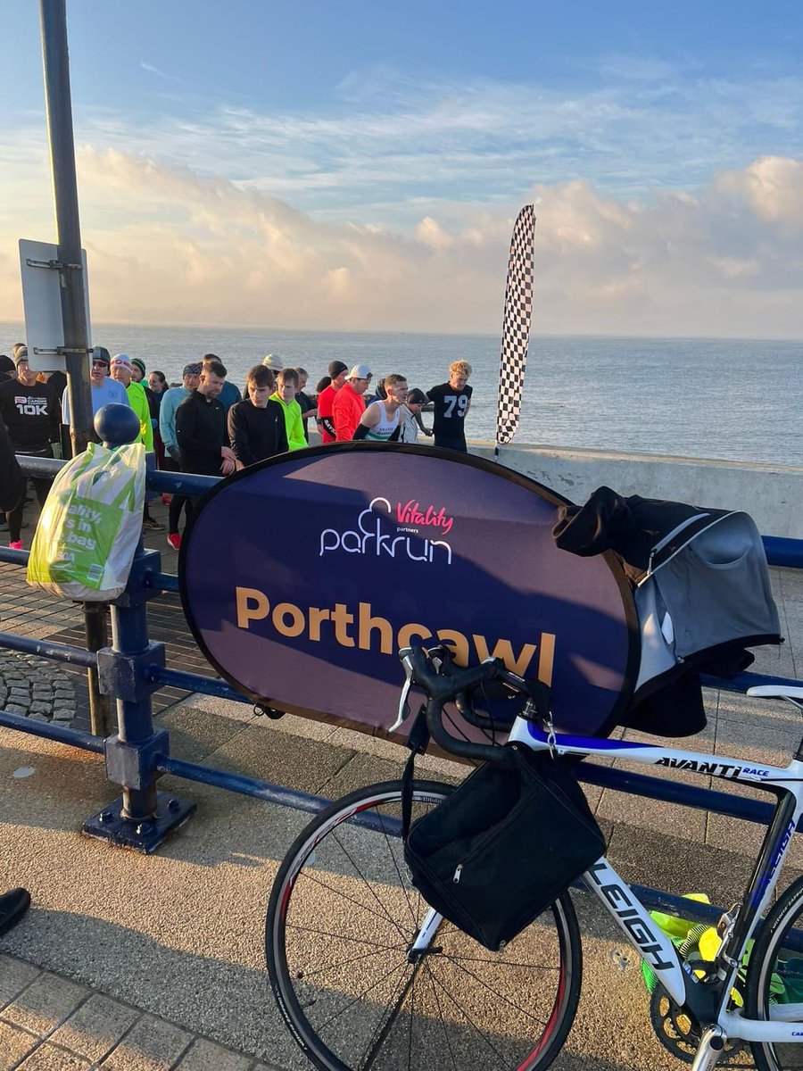 Penblwydd Hapus i @porthcawparkrun We’re 1️⃣1️⃣ years old today 🎂 Come and join the celebrations on the prom and enjoy a free run, jog or walk out to Rest Bay and back on us! A massive thanks to all the volunteers that make it happen each week 👏 #loveparkrun