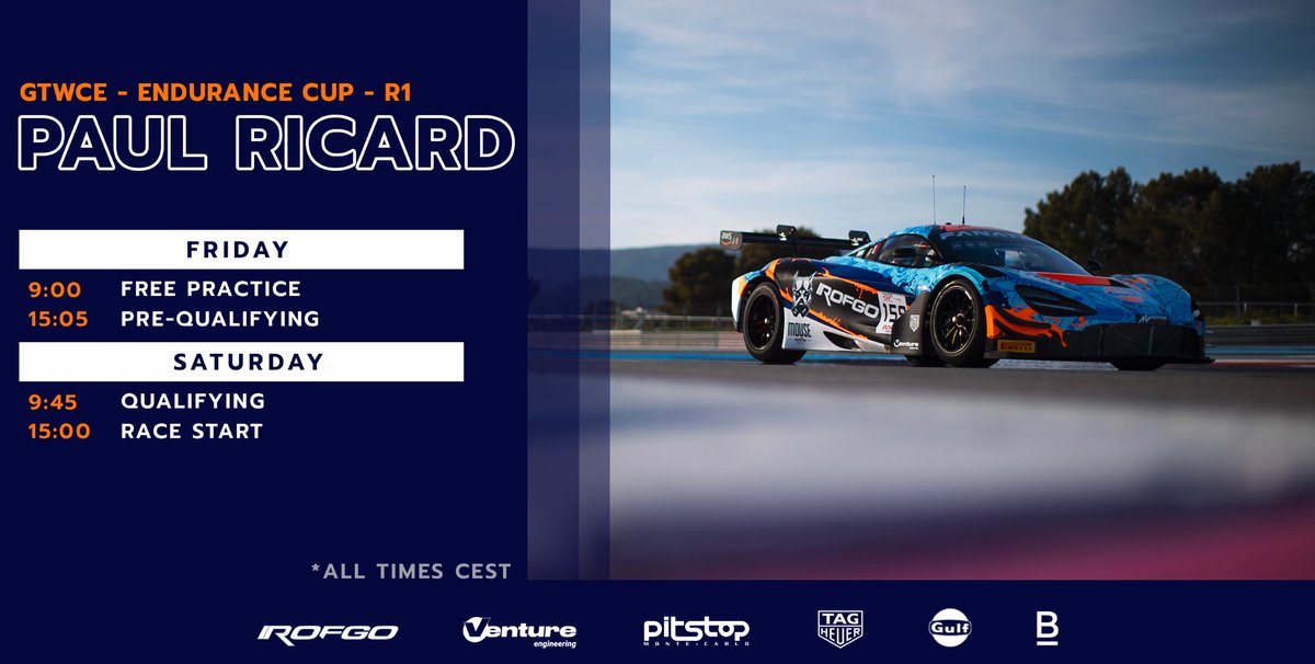 First <a href="/GTWorldChEu/">GT World Challenge Europe Powered by AWS</a> race weekend of the season is go! 🤙 #GTWCE #McLaren